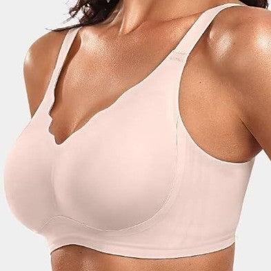 Scalloped Seamless Comfort Full Coverage Jelly Bra