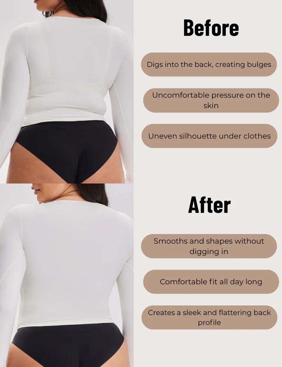 Scalloped Seamless Comfort Full Coverage Jelly Bra